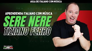 Aprendendo italiano com música  Sere Nere 🎵🎶 [upl. by Amsirak]