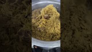 Banu beef pulao available in just 12 qatari riyal 🇶🇦Yadgar restaurent souq haraj najma 44303749 [upl. by Farly]