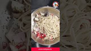 Pasta con Mixtura de Mariscos [upl. by Winfrid]