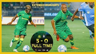 EXTENDED HIGHLIGHTS YANGA 5  0 POLISI TZ  Wananchi Tukutane Kwa Mkapa Jumamosi hii [upl. by Remat]