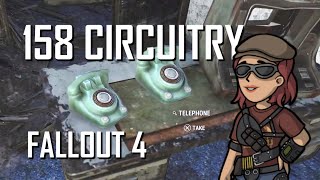 Where to get 158 CIRCUITRY in telephones merchants amp more in FALLOUT 4 PS5 no mods [upl. by Madancy]