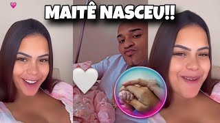 EDUARDA Deu a luz à Maitê sua filha com Anderson NEIFF 😍 [upl. by Nawaj311]