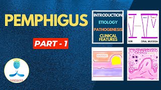 Pemphigus Part 1  Etiology Pathogenesis Pemphigus Vulgaris  Clinical features  Nikolskys Sign [upl. by Euqinue]