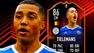 BOX TO BOX 🤔 86 RTTK TIELEMANS PLAYER REVIEW  FIFA 22 ULTIMATE TEAM [upl. by Aticilef]