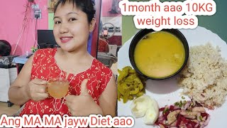 I lose 10kg weight in 30 days  Mas Mwnseao Ang 10kg Komaibai Mabaidi wngkam Jayw Ang [upl. by Haddad]