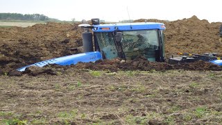 Best of Tractors Stuck in Mud 2023 [upl. by Ardelis]