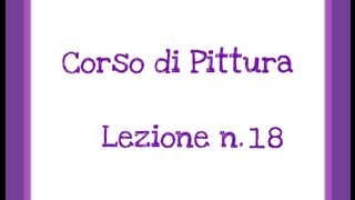 Corso di PitturaLez n18 Gli occhi impostazione Arte per Te [upl. by Ajile352]