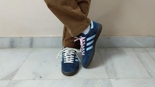 ADIDAS SPEZIAL LACESWAP amp LACING TUTORIAL amp Onfeet video adidasspezial laceswap creamlaces [upl. by Anitrebla156]