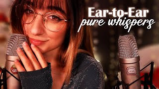 ASMR  EartoEar Pure Whispers to Sleep💖 quotShh its okayquot quotI love youquot amp Comforting Affirmations [upl. by Iasi]