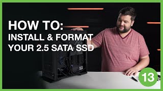 How to Install and Format Your 25Inch SATA SSD  Inside Gaming With Seagate [upl. by Witt575]