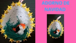 ADORNO DE NAVIDAD PARA DECORACIÓN NAVIDAD 2018 [upl. by Onaivatco]