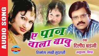 YE PAAN WALA BABU  ये पान वाला बाबु  Dilip Shadangi  Audio Song  Audio Jukebox [upl. by Eniamreg648]