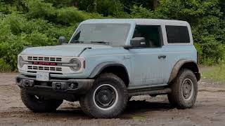 2024 Ford Bronco Heritage Limited  Off Roading the Retro Way [upl. by Aislehc]