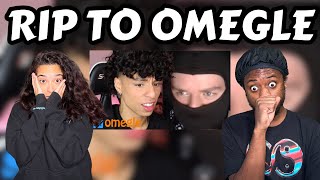 RIP OMEGLE LARRAY REACTION  RAE AND JAE REACTS [upl. by Nerb]