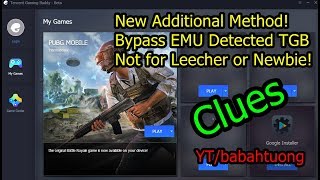 Bypass Emulator Detected PUBG Mobile Tencent Gaming Buddy TGB PATCHED [upl. by Zebada935]