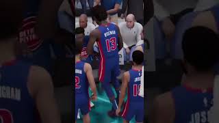 Pistons vs Hornets [upl. by Enoj]