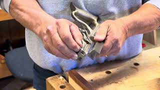 How to cut a tongue and groove joint with a Stanley number 48 hand plane ￼ [upl. by Hallee520]