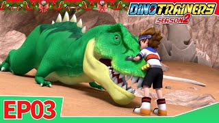 ⭐️New⭐️Dino Trainers Season 2  EP03 Transformation of TRex  Dinosaur for Kids  Cartoon  Toys [upl. by Lorelei886]