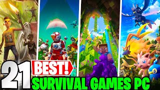 21 Best Survival Games on PC [upl. by Ney]