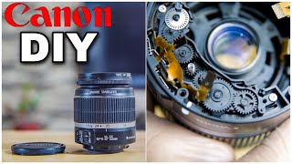 Canon 1855mm Lens Autofocus Problem Easy DIY Repair COMPLETE [upl. by Campos]