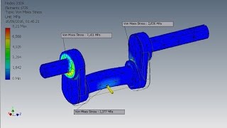 Tutorial Stress Analysis  Autodesk Inventor [upl. by Waiter]