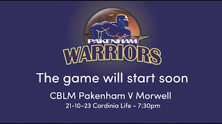 2023 CBLM  Pakenham Warriors Vs Morwell Magic [upl. by Alla5]