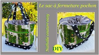 la sac fermeture pochon quotPadyquot DIY couture facile Nathalie couture easy [upl. by Lewison]