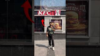 First Order in KFC 🍔🤯 foodchallenge foodie kfc shorts [upl. by Deyes]