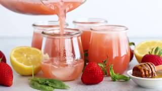 Strawberry Basil Lemonade [upl. by Tuck]