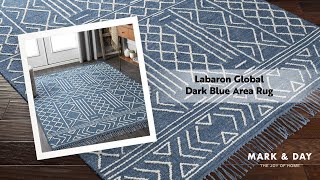 Labaron Global Dark Blue Area Rug [upl. by Yehudit]