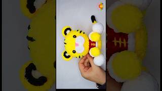 Chinese New Year Tiger Amigurumi Crochet Doll crochet amigurumilovers crochetdoll amigurumi [upl. by Monsour]