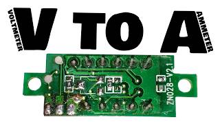 Build a DC Ammeter from a DC Voltmeter [upl. by Esalb]