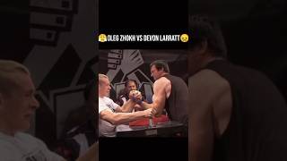 😫Devon Larratt vs 😼Oleg Zhokh vs 😈Denis Cyplenkov vs 🤒Oleg Zhokh😧 armwrestling shorts [upl. by Arraik726]