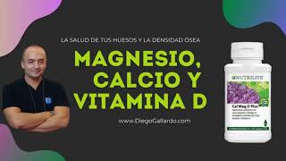 🦴 Calcio Magnesio Vitamina D 💚 Cal Mag D Plus NUTRILITE Densidad Ósea 🏋 ♂ Vitaminas de Amway [upl. by Barstow]