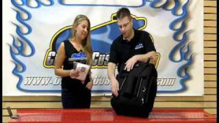 Saddlemen S2200E Expandable Sissy Bar Bag 35150080 Video [upl. by Eitnom]