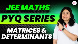 Matrices amp Determinants PYQ for JEE MAIN jee2024 jee2025 purnimakaul matricesanddeterminants [upl. by Asilrac]