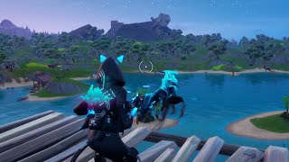 HOW TO FLING THE ROCK  FOUNDATION STATUE FORTNITE [upl. by Aneleiram]