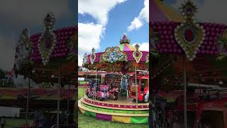 Family Funfair Broomfield Park London entertainment funfair london travel shorts [upl. by Yknarf995]