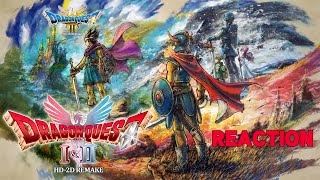 Dragon Quest I  III 2D3D Remake Trailer Reaction [upl. by Bever]