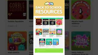 Back to School Resources for Teachers  Online Educational Games amp Common Core Standards [upl. by Anoyk]