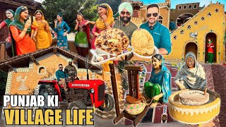 Amritsar Haveli  Punjab Village Life  Punjabi Village Tour  Amritsar Street Food [upl. by Hallock]