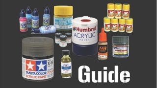 Scale Model Paint Guide Part 1 [upl. by Krause]