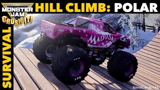 Monster Jam Crush It  Hill Climb Polar  Survival [upl. by Digdirb55]