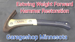 Estwing Weight Forward Hammer Restoration [upl. by Reeva]