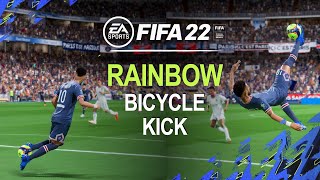 FIFA 22 Rainbow Flick to Bicycle kick Tutorial [upl. by Sollows]