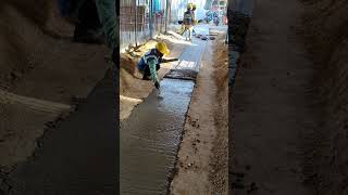 subsoil pipe line drain pcc work concreting civil constraction civilengeenring [upl. by Gnauq379]