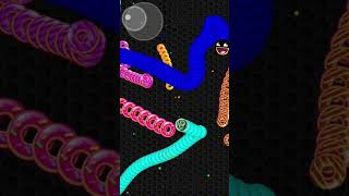 Cacing Terbesar Superhero Hulk  Worms Zone Slither Snake Game io 96443 [upl. by Hui]