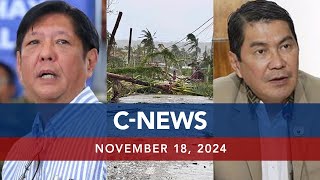 UNTV CNEWS  November 18 2024 [upl. by Abbot566]