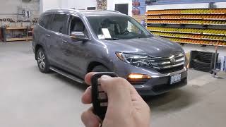 Remote Start Your Honda Pilot with the OEM Key lockdownsecurity [upl. by Middleton]