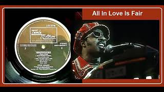 Stevie Wonder  All In Love Is Fair [upl. by Collar]